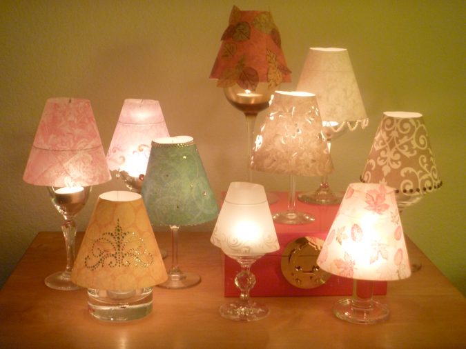 DIY wine lamps 8 Creative DIY Decor Ideas for a Fancy-looking home - 3