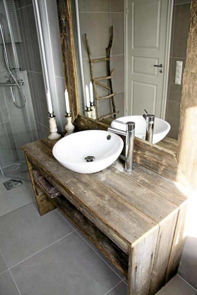 DIY wooden vanity 15 Stylish Bedroom & Bathroom Vanities DIY Ideas - 9