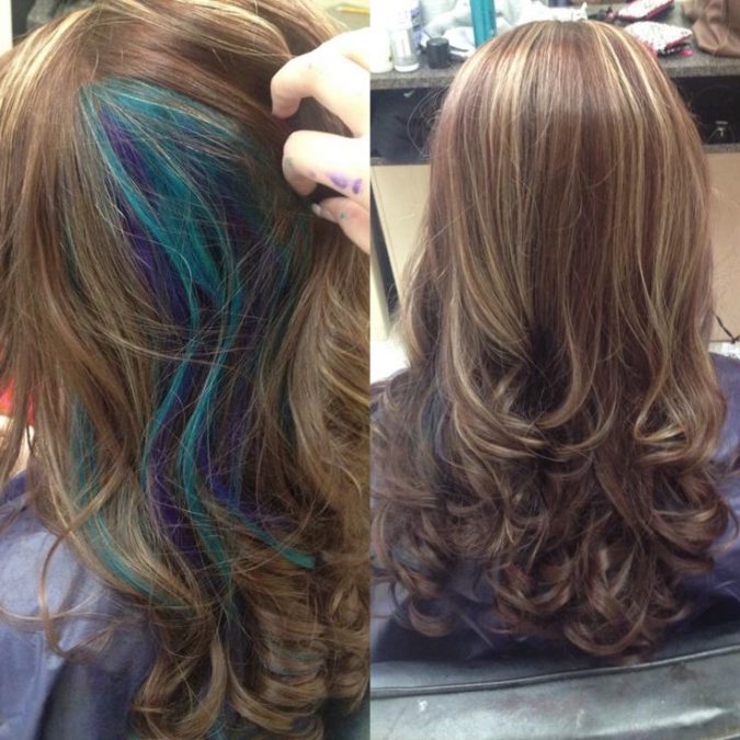 Multi-colored-hairstyle-675x675 217 Years of Hairstyles Development .. from the 19th Century till Today..
