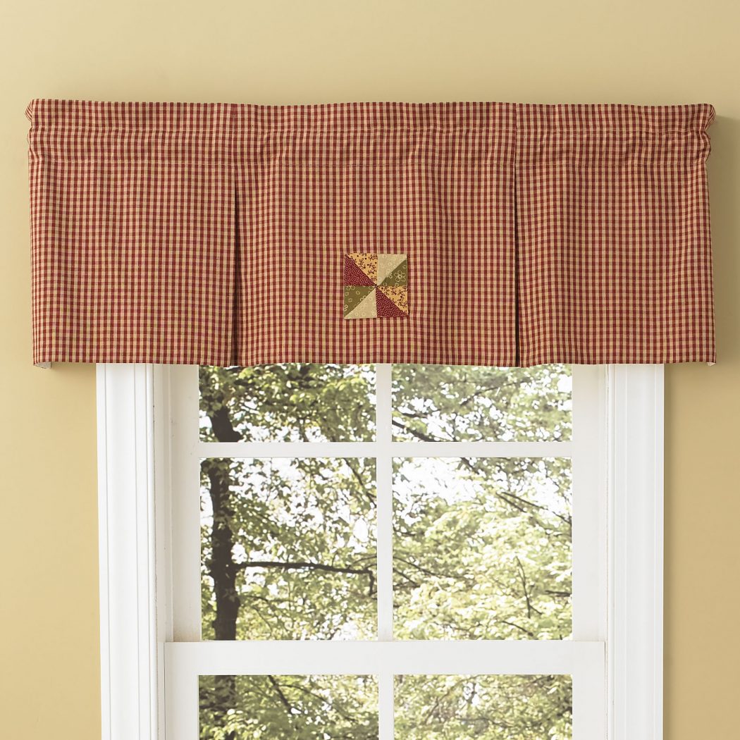 PKD 444 477 Mill Village Pleated Valance LRG 20+ Hottest Curtain Design Ideas - 138