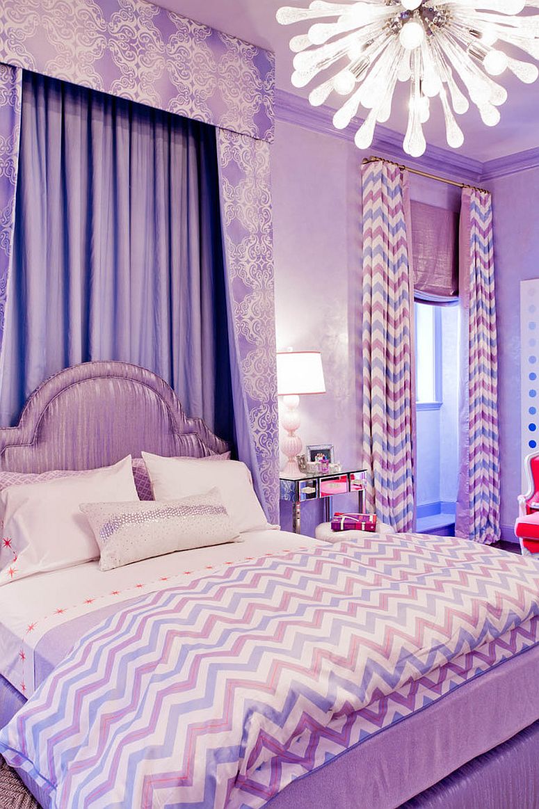 Sophisticated teen room with loads of glam 20+ Hottest Curtain Design Ideas - 4