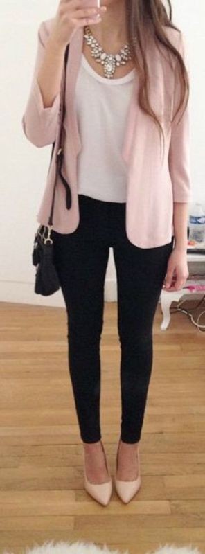 87+ Elegant Office Outfit Ideas for Business Ladies 38 T shirts for work 1 1 87+ Elegant Office Outfit Ideas for Business Ladies - 38