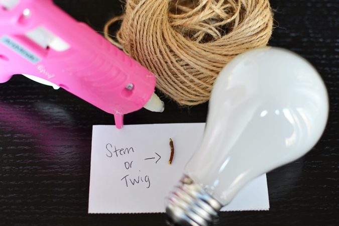 11 Charming Rustic Home Decors & Living Sets Trends 18 Twine light bulb pears 11 Charming Rustic Home Decors & Living Sets Trends - 18