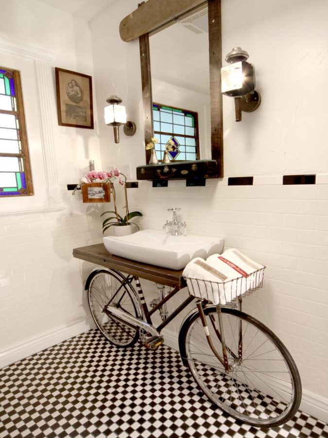 Washup-on-Wheels-675x900 15 Stylish Bedroom & Bathroom Vanities DIY Ideas in 2020