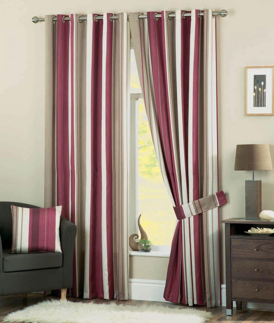 Whitworth Claret 20+ Hottest Curtain Design Ideas - 18