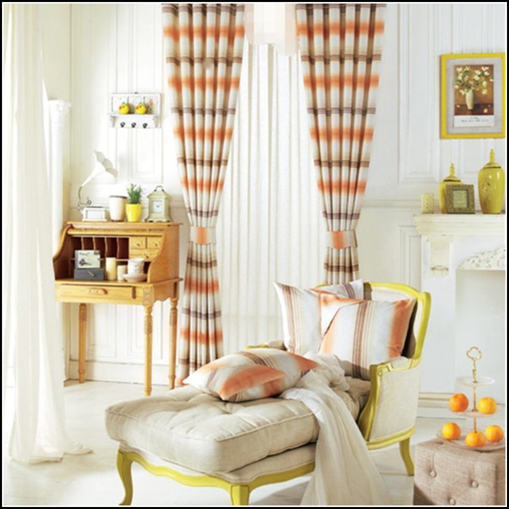 black and burnt orange curtains 20+ Hottest Curtain Design Ideas - 66