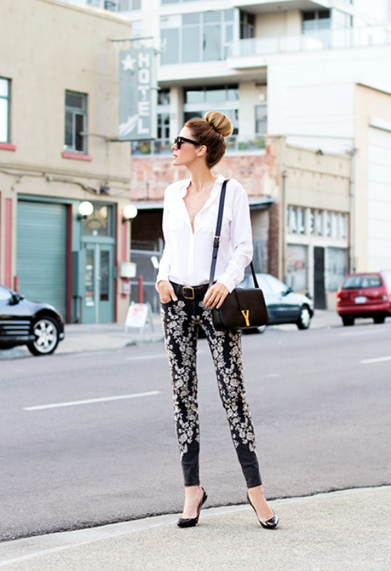 87+ Elegant Office Outfit Ideas for Business Ladies 146 black and white color combination 27 1 87+ Elegant Office Outfit Ideas for Business Ladies - 146