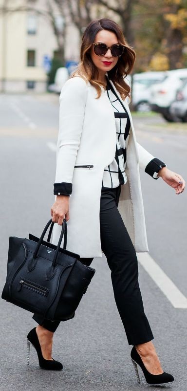 coats and jackets 13 2 83+ Fall & Winter Office Outfit Ideas for Business Ladies - 81