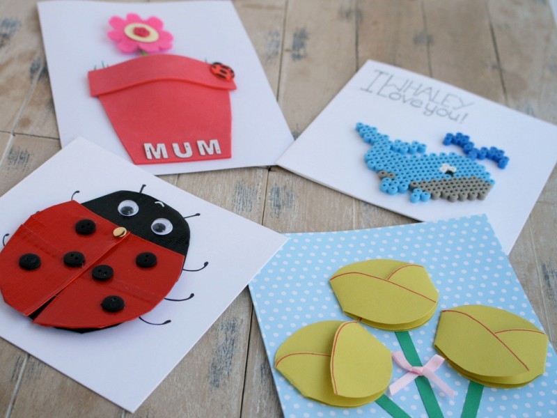 handmade-Mothers-Day-card-103 81+ Easy & Fascinating Handmade Mother's Day Card Ideas