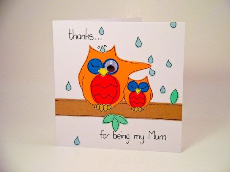 handmade-Mothers-Day-card-105 81+ Easy & Fascinating Handmade Mother's Day Card Ideas