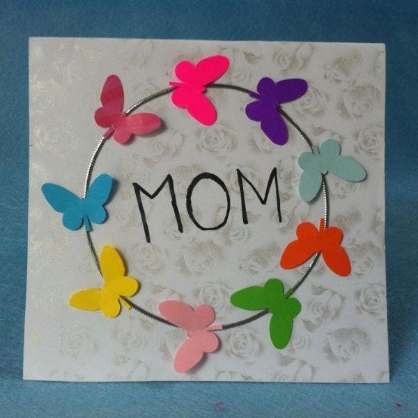 handmade-Mothers-Day-card-17 81+ Easy & Fascinating Handmade Mother's Day Card Ideas