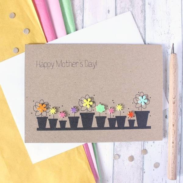 handmade Mothers Day card 28 81+ Easy & Fascinating Handmade Mother's Day Card Ideas - 30
