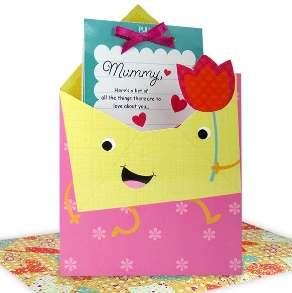 handmade-Mothers-Day-card-35 81+ Easy & Fascinating Handmade Mother's Day Card Ideas