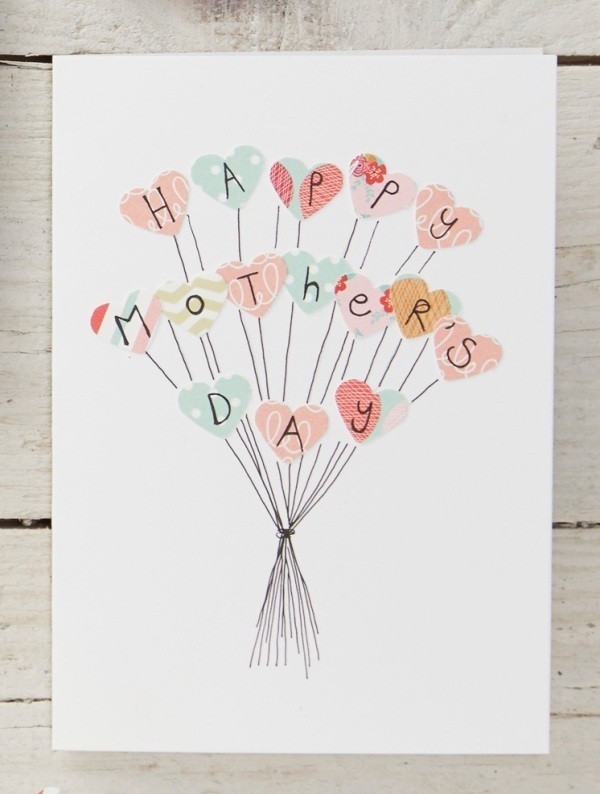 handmade-Mothers-Day-card-56 81+ Easy & Fascinating Handmade Mother's Day Card Ideas