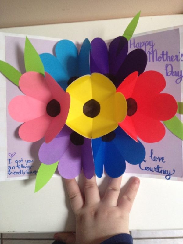 handmade-Mothers-Day-card-63 81+ Easy & Fascinating Handmade Mother's Day Card Ideas