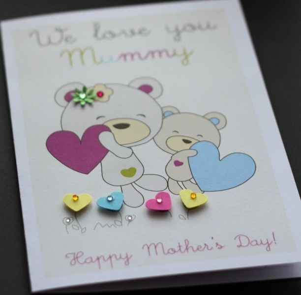 handmade-Mothers-Day-card-69 81+ Easy & Fascinating Handmade Mother's Day Card Ideas