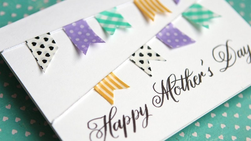 81+ Easy & Fascinating Handmade Mother's Day Card Ideas 90 handmade Mothers Day card 88 81+ Easy & Fascinating Handmade Mother's Day Card Ideas - 90