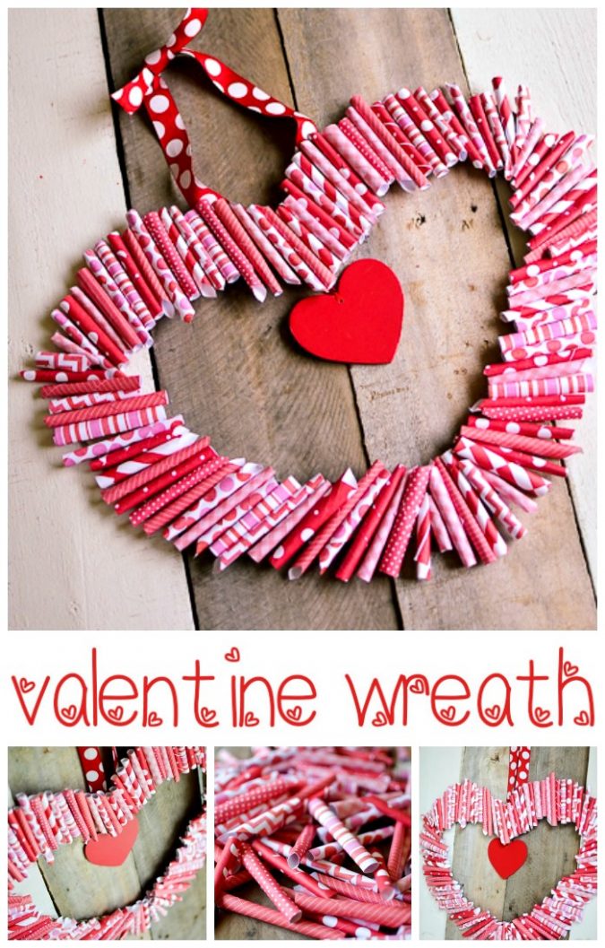heart wreath 6 Hottest Decor Ideas for a Romantic Home - 8