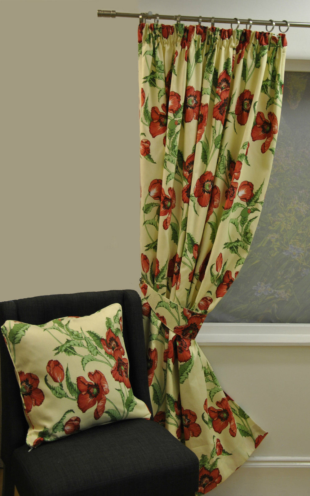 poppyprintredlined f4deb parent 600 1 20+ Hottest Curtain Design Ideas - 156