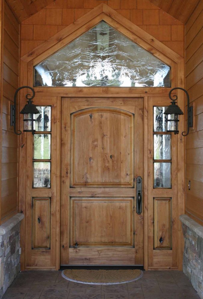 rustic-door-675x997 11 Charming Rustic Home Decors & Living Sets Trends in 2020
