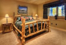 rustic master bedroom with crown molding 11 Charming Rustic Home Decors & Living Sets Trends - 6 Pouted Lifestyle Magazine