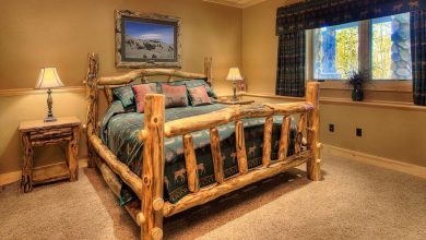 rustic master bedroom with crown molding 11 Charming Rustic Home Decors & Living Sets Trends - 8 old staircase