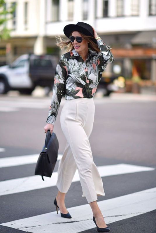 spring-and-summer-office-outfit-ideas-21-1 87+ Elegant Office Outfit Ideas for Business Ladies in 2021