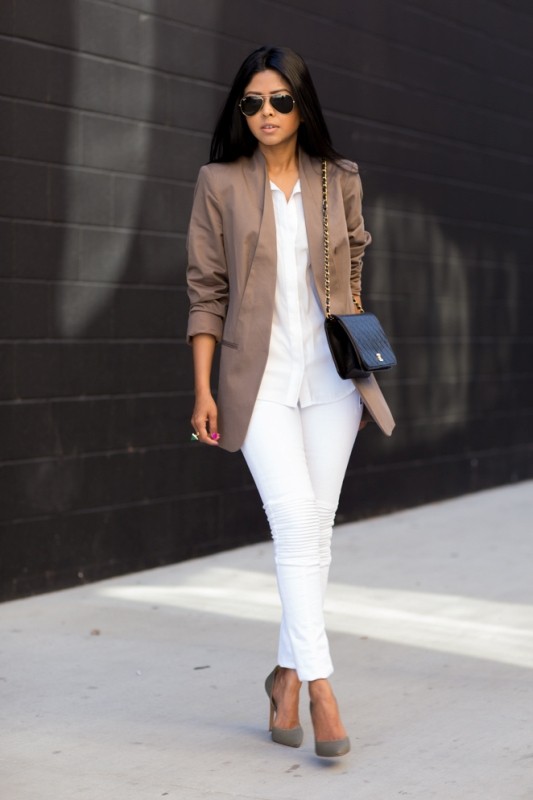 87+ Elegant Office Outfit Ideas for Business Ladies 161 spring and summer office outfit ideas 9 1 87+ Elegant Office Outfit Ideas for Business Ladies - 161