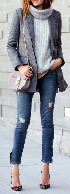 turtlenecks 16 83+ Fall & Winter Office Outfit Ideas for Business Ladies - 54