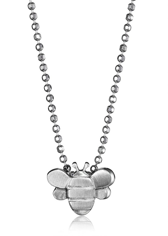Alex Woo Bee Pendant Necklace Romantic Gifts For Your Lady on the Valentine's Day - 2