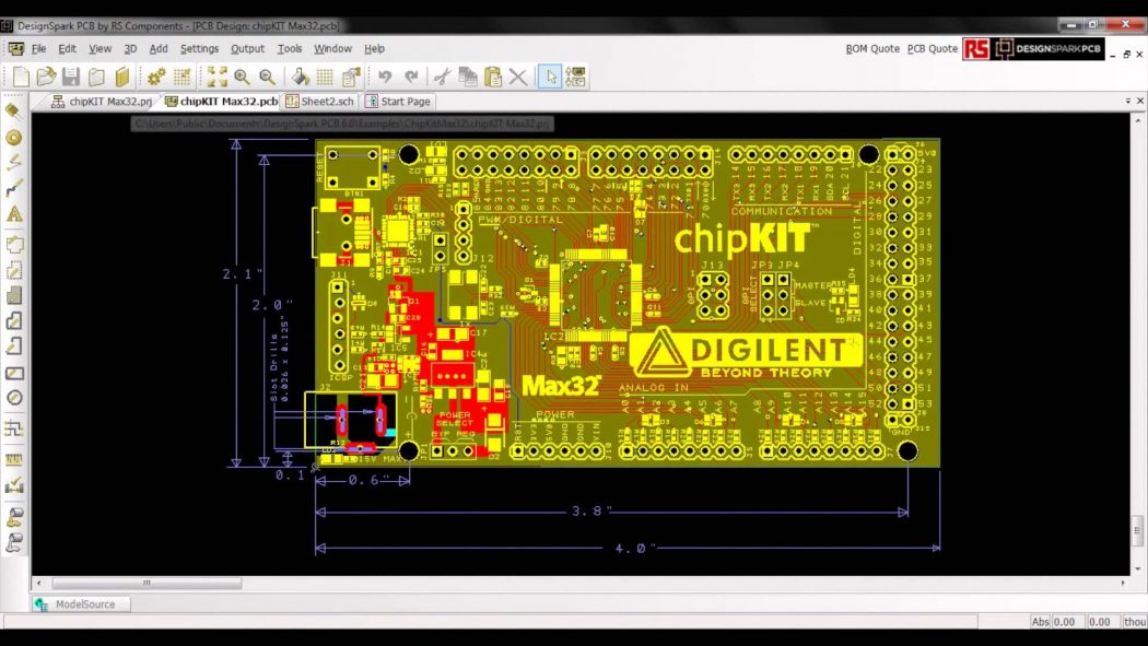 DesignSpark PCB 10 Leading Free PCB software for Electronics Designers - 10