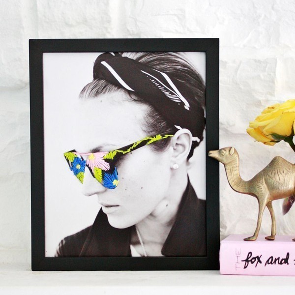 35 Unexpected & Creative Handmade Mother's Day Gift Ideas 78 Embroidered Photo Art 35 Unexpected & Creative Handmade Mother's Day Gift Ideas - 78