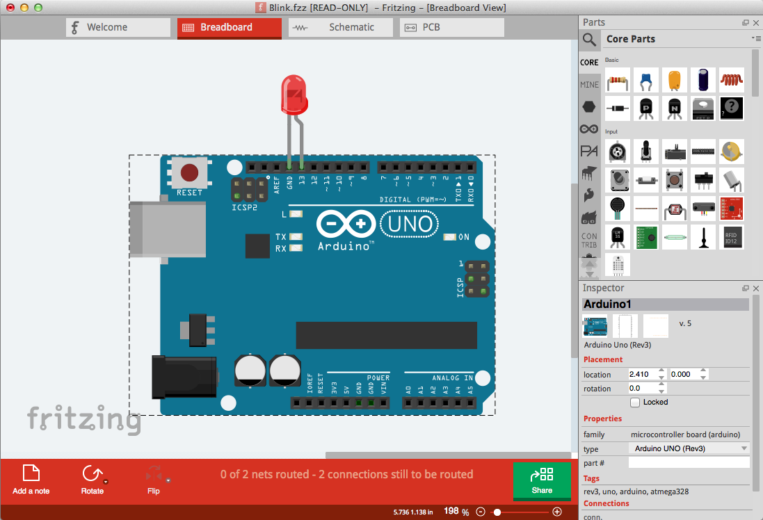 Fritzing 10 Leading Free PCB software for Electronics Designers - 11