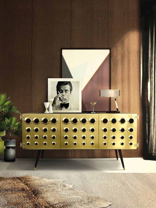 Living-Room-2017-–-The-Hottest-Home-Decor-Trends-delightfull_monocles-vintage-retro-urban-wood-brass-sideboard-01 5 Outdated Home Decor Trends That Are Coming Again in 2018