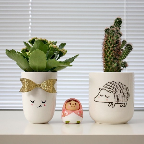 35 Unexpected & Creative Handmade Mother's Day Gift Ideas 103 Mothers Day plant pots 7 35 Unexpected & Creative Handmade Mother's Day Gift Ideas - 103