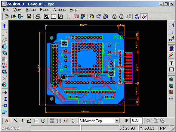 ZenitPCB 10 Leading Free PCB software for Electronics Designers - 7