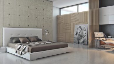 bedroom interior design Concrete Walls Trending: 20+ Bedroom Designs to Watch for - 9
