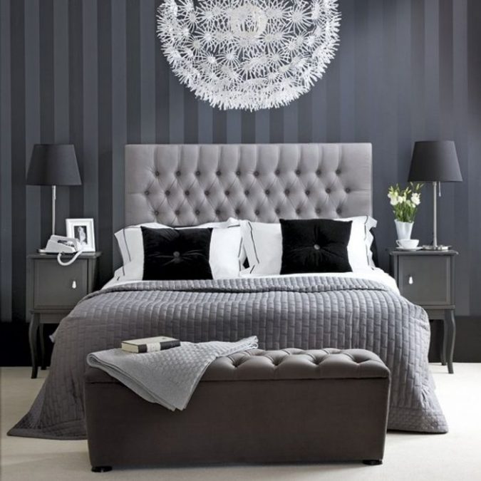 bedroom interior design navy and gray Trending: 20+ Bedroom Designs to Watch for - 9