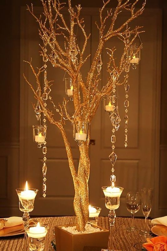 79+ Insanely Stunning Wedding Centerpiece Ideas 97 branch wedding centerpieces 2 79+ Insanely Stunning Wedding Centerpiece Ideas - 97