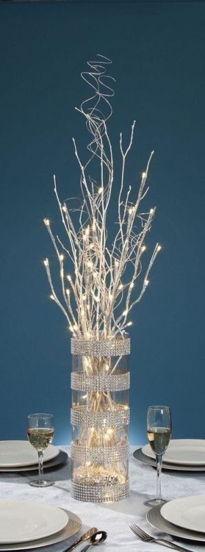 79+ Insanely Stunning Wedding Centerpiece Ideas 95 branch wedding centerpieces 79+ Insanely Stunning Wedding Centerpiece Ideas - 95