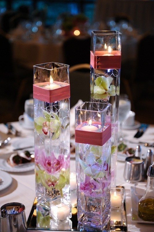 79+ Insanely Stunning Wedding Centerpiece Ideas 66 candle wedding centerpieces 1 79+ Insanely Stunning Wedding Centerpiece Ideas - 66