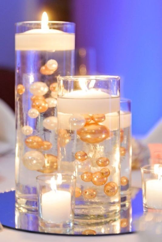 79+ Insanely Stunning Wedding Centerpiece Ideas 75 candle wedding centerpieces 10 79+ Insanely Stunning Wedding Centerpiece Ideas - 75