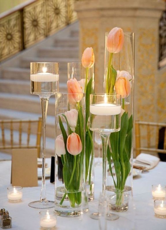 79+ Insanely Stunning Wedding Centerpiece Ideas 78 candle wedding centerpieces 14 79+ Insanely Stunning Wedding Centerpiece Ideas - 78