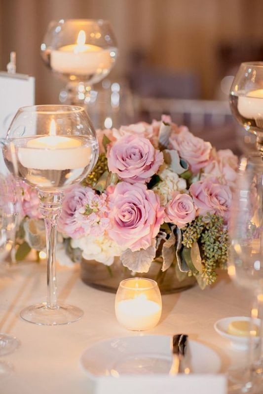 79+ Insanely Stunning Wedding Centerpiece Ideas 67 candle wedding centerpieces 2 79+ Insanely Stunning Wedding Centerpiece Ideas - 67