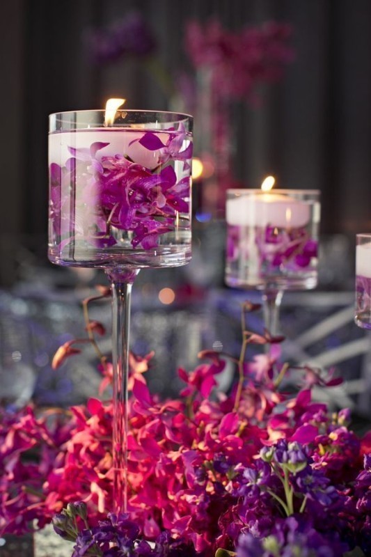 79+ Insanely Stunning Wedding Centerpiece Ideas 73 candle wedding centerpieces 8 79+ Insanely Stunning Wedding Centerpiece Ideas - 73