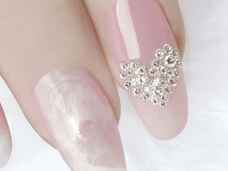 16+ Lovely Nail Polish Trends for Spring & Summer 43 embellished nails 23 16+ Lovely Nail Polish Trends for Spring & Summer - 43