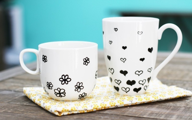 35 Unexpected & Creative Handmade Mother's Day Gift Ideas 88 handmade personalized mugs 7 35 Unexpected & Creative Handmade Mother's Day Gift Ideas - 88