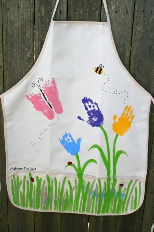 handprint and footprint crafts and art ideas 2 35 Unexpected & Creative Handmade Mother's Day Gift Ideas - 41