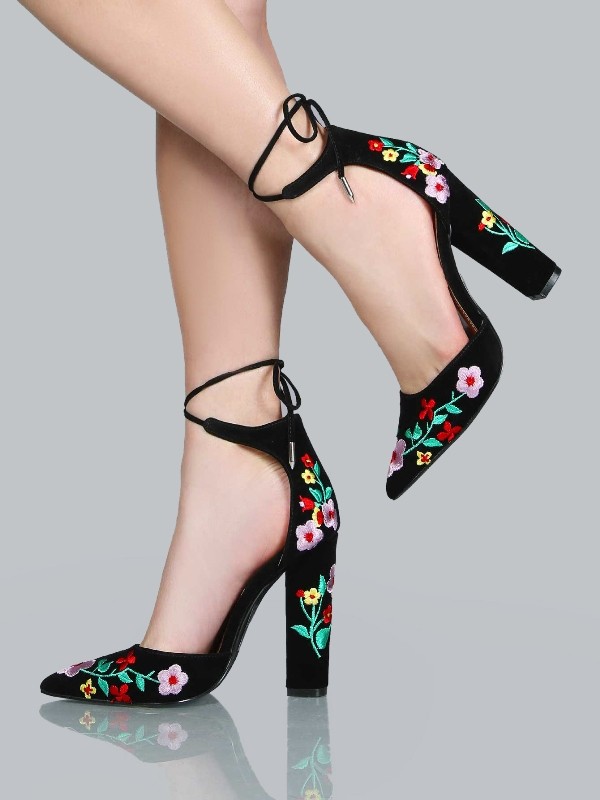 lace up heels 19 Top 10 Catchiest Spring / Summer Shoe Trends for Women - 54