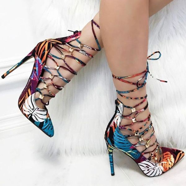 lace up heels 26 Top 10 Catchiest Spring / Summer Shoe Trends for Women - 61